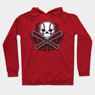 Skull Baseball Hoodie